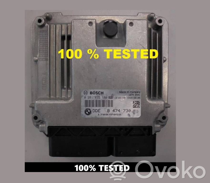 BMW 3 GT F34 Engine control unit/module 