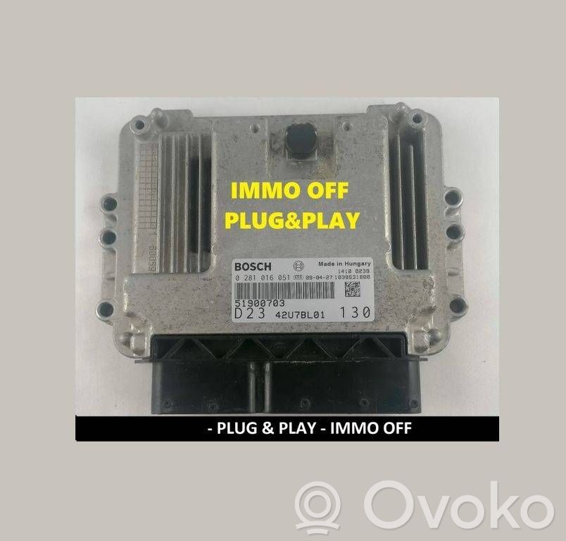 Fiat Ducato Engine control unit/module ECU 