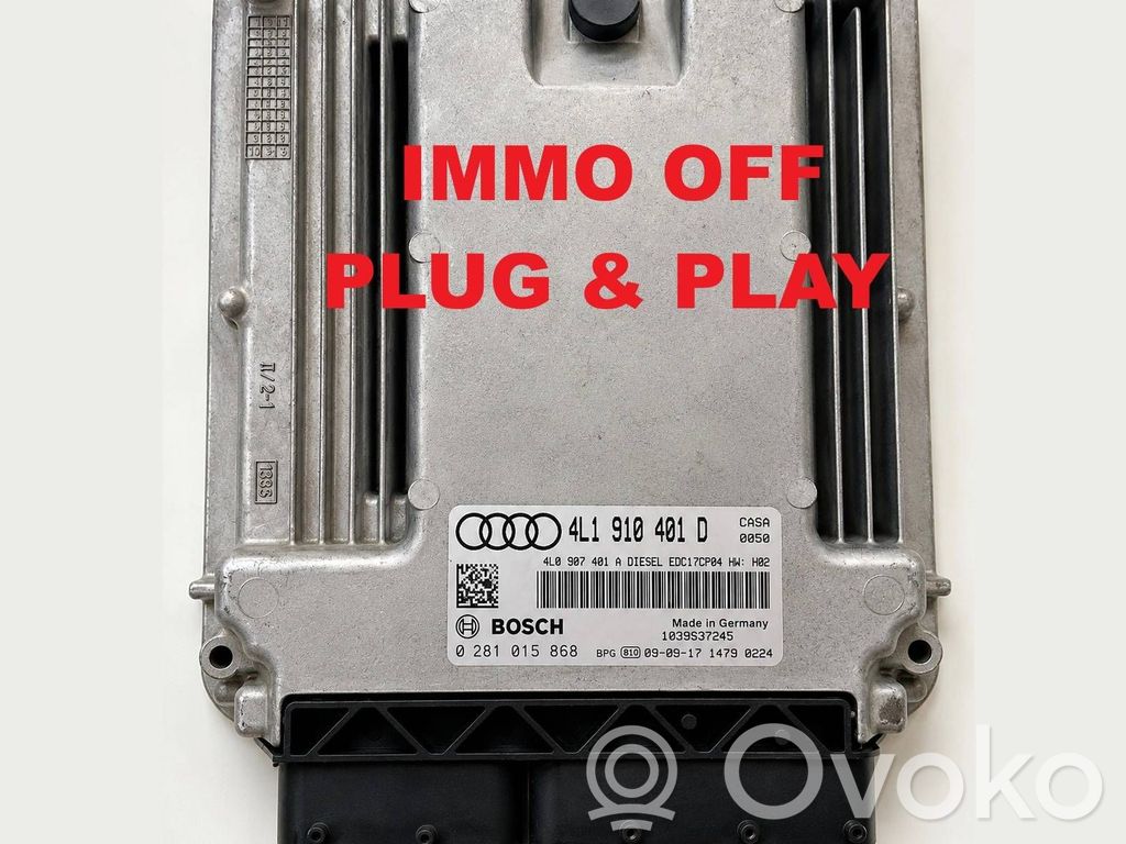 Audi Q7 4L Engine control unit/module 