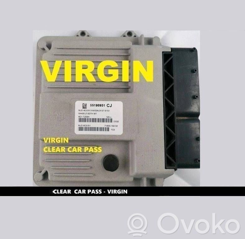 Opel Corsa D Engine control unit/module 