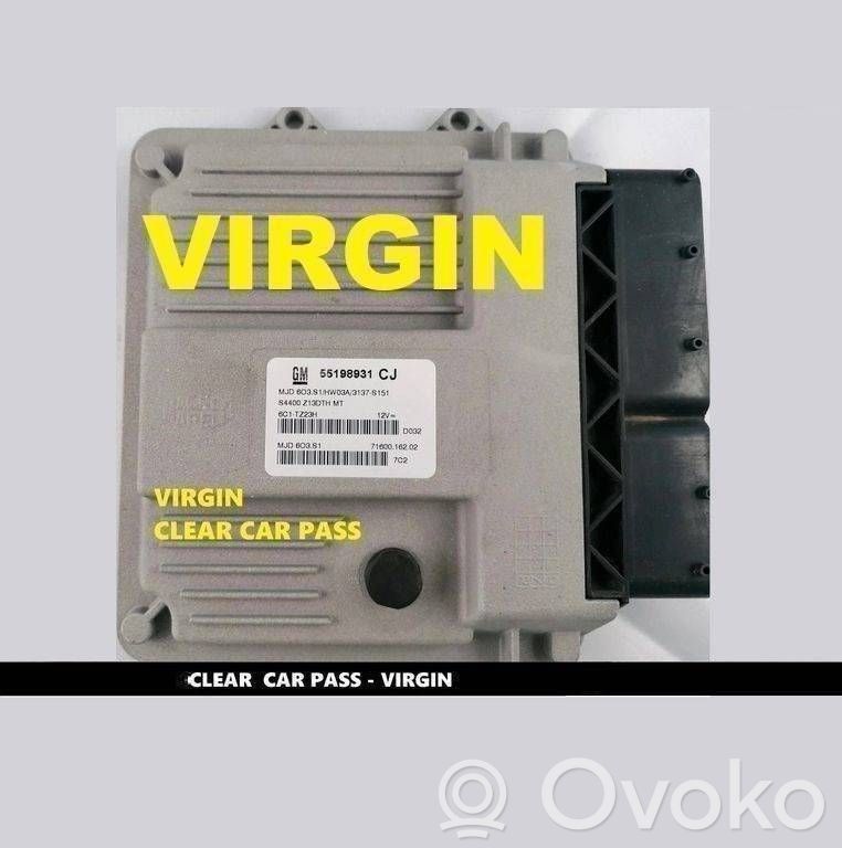 Opel Corsa D Engine control unit/module 