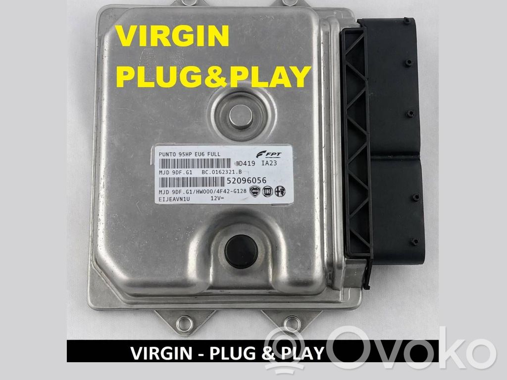 Engine control unit/module   52096056,MJD9DFG1,BC0162321B