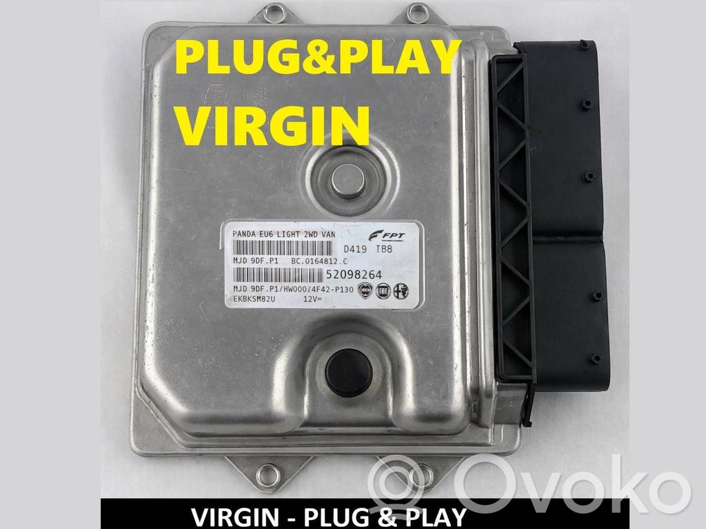 Engine control unit/module ECU   52098264,MJD9DFP1,BC0164812C