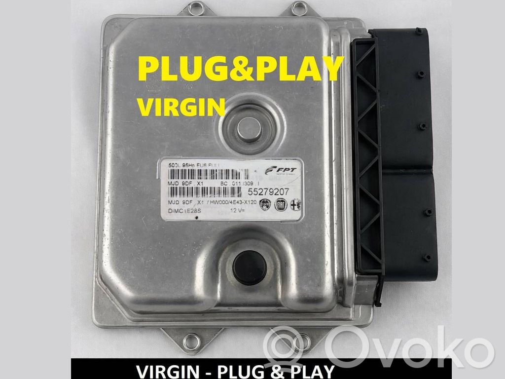Engine control unit/module ECU   55279207,MJD9FX1