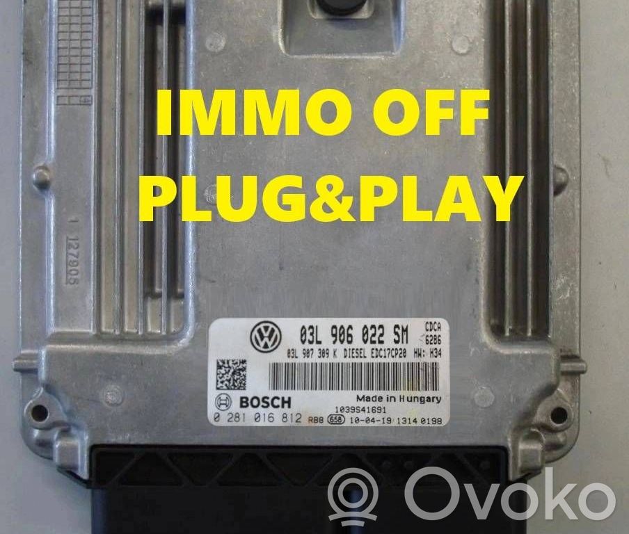 Volkswagen Amarok Engine control unit/module ECU 