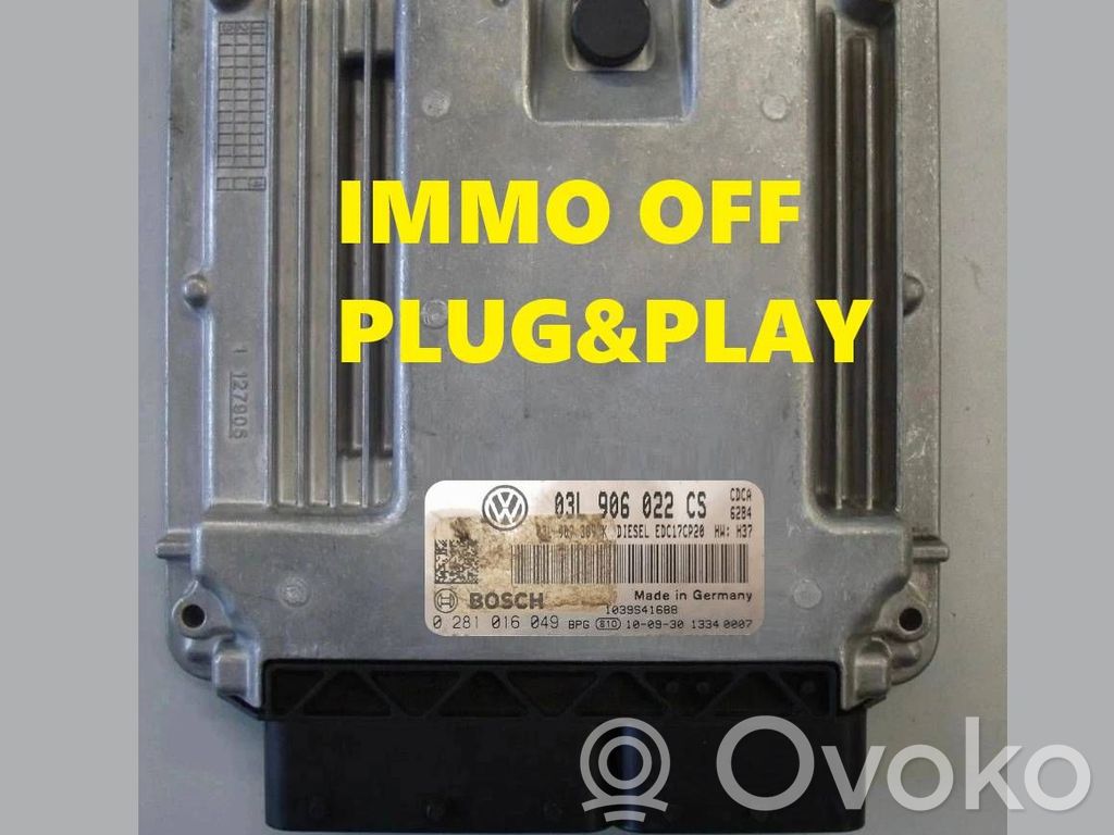 Volkswagen Amarok Engine control unit/module ECU 