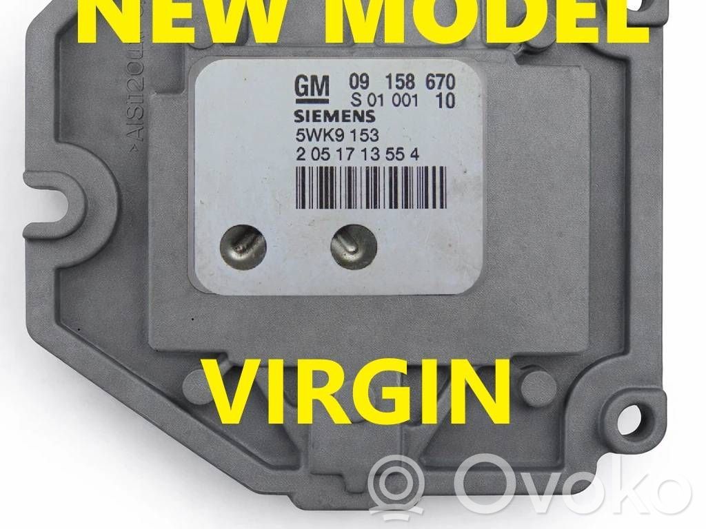 Opel Zafira A Engine control unit/module ECU 