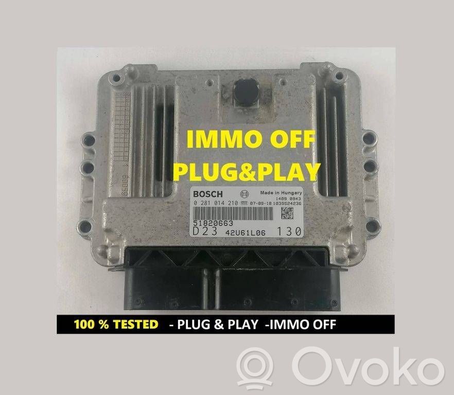 Fiat Ducato Engine control unit/module ECU 