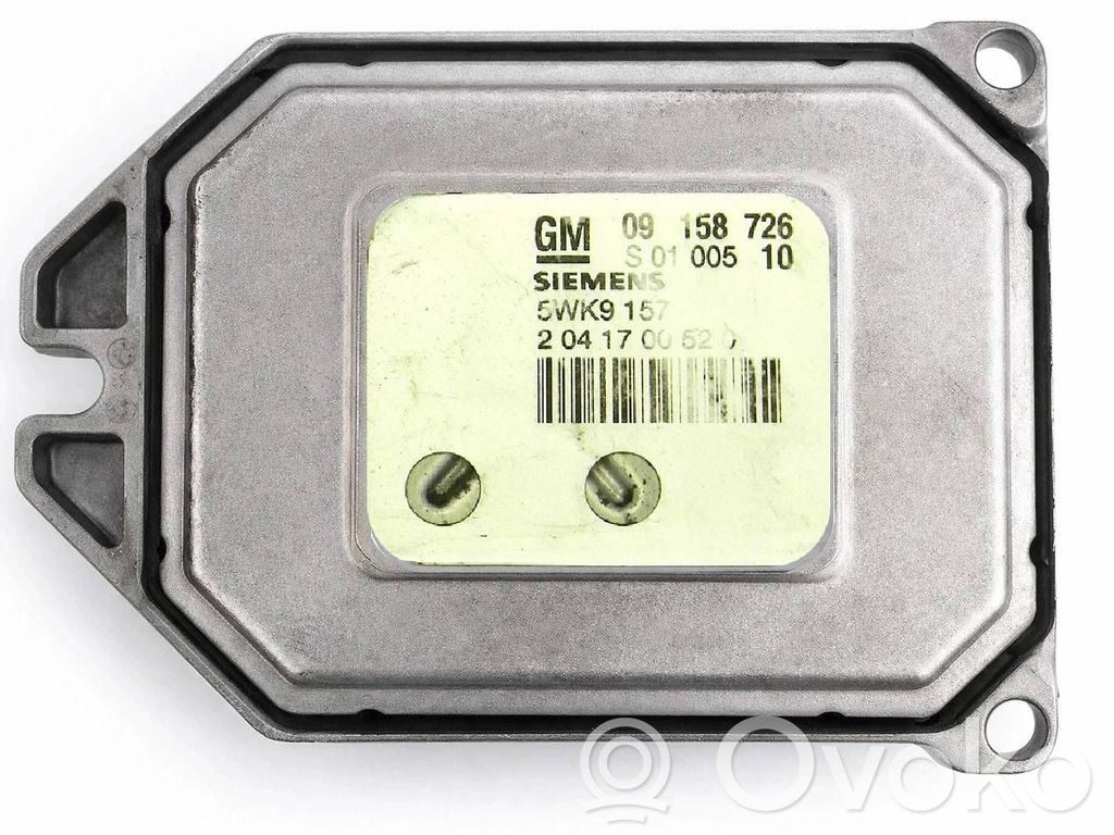 Opel Zafira A Engine control unit/module 