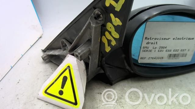 BMW 1 E81 E87 Manual wing mirror 
