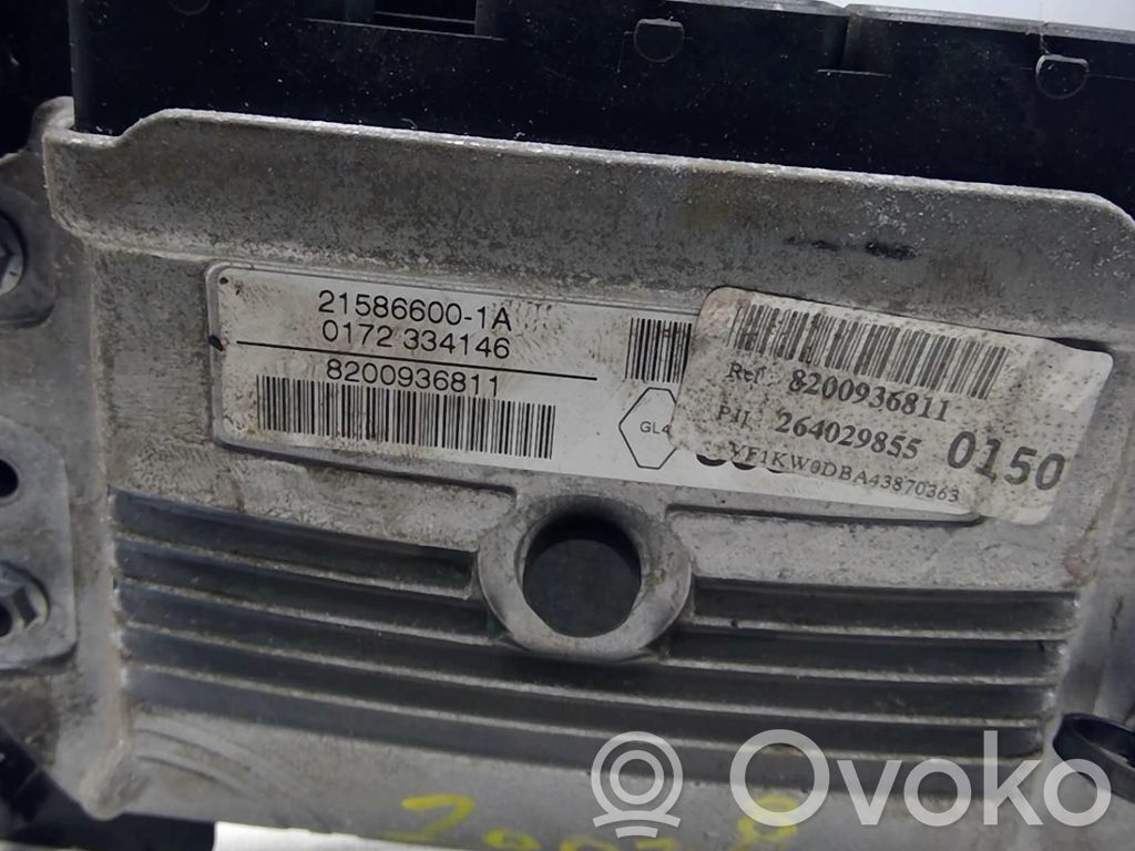 Renault Kangoo II Unidad de control/módulo del motor 