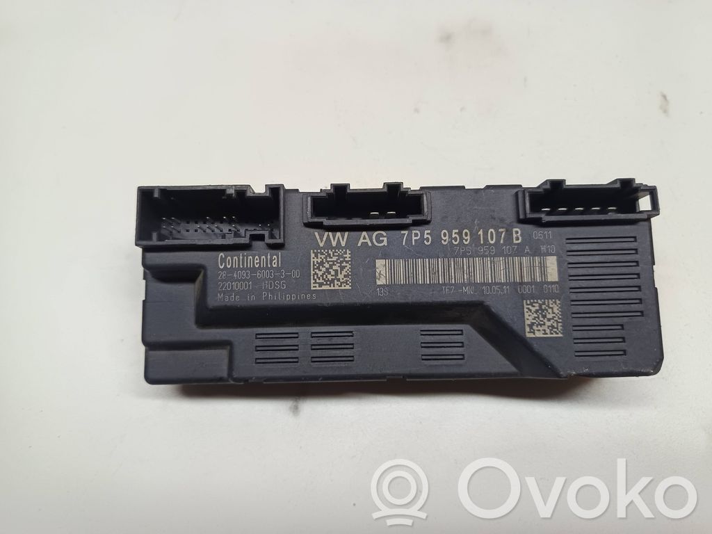 Porsche Cayenne (92A) Tailgate/trunk control unit/module 