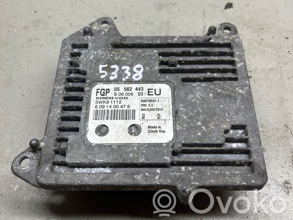 Opel Vectra C Engine control unit/module 