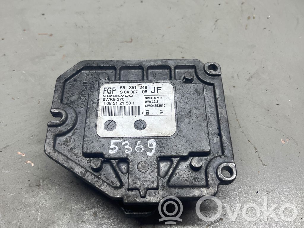 Opel Astra H Engine control unit/module 