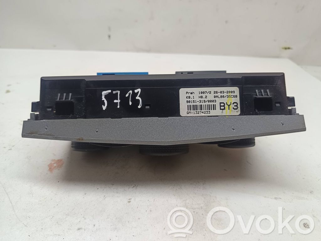 Opel Astra H Climate control unit 