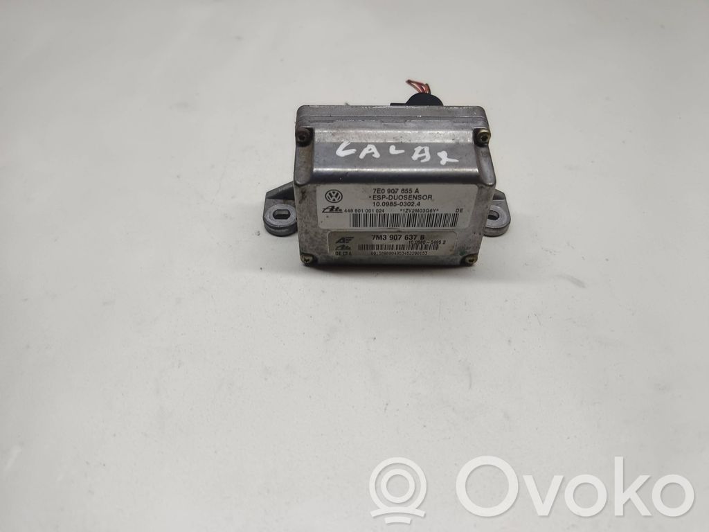 ESP Drehratensensor Querbeschleunigungssensor   7E0907655A,7M3907637B,10098503024