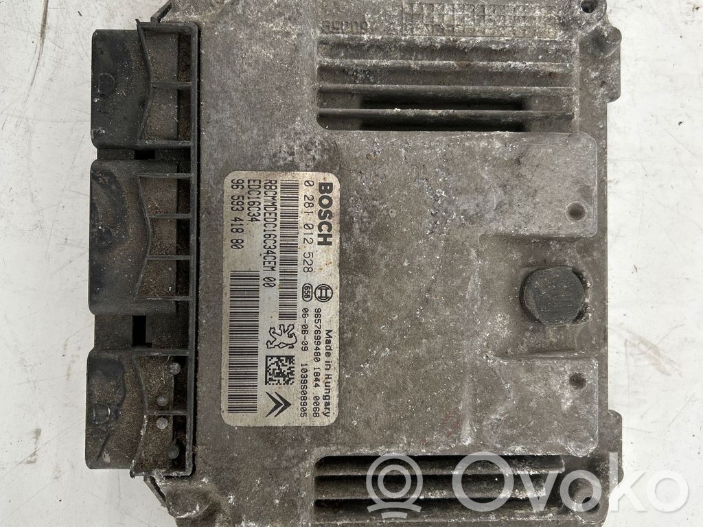 Citroen C4 Grand Picasso Engine control unit/module ECU 