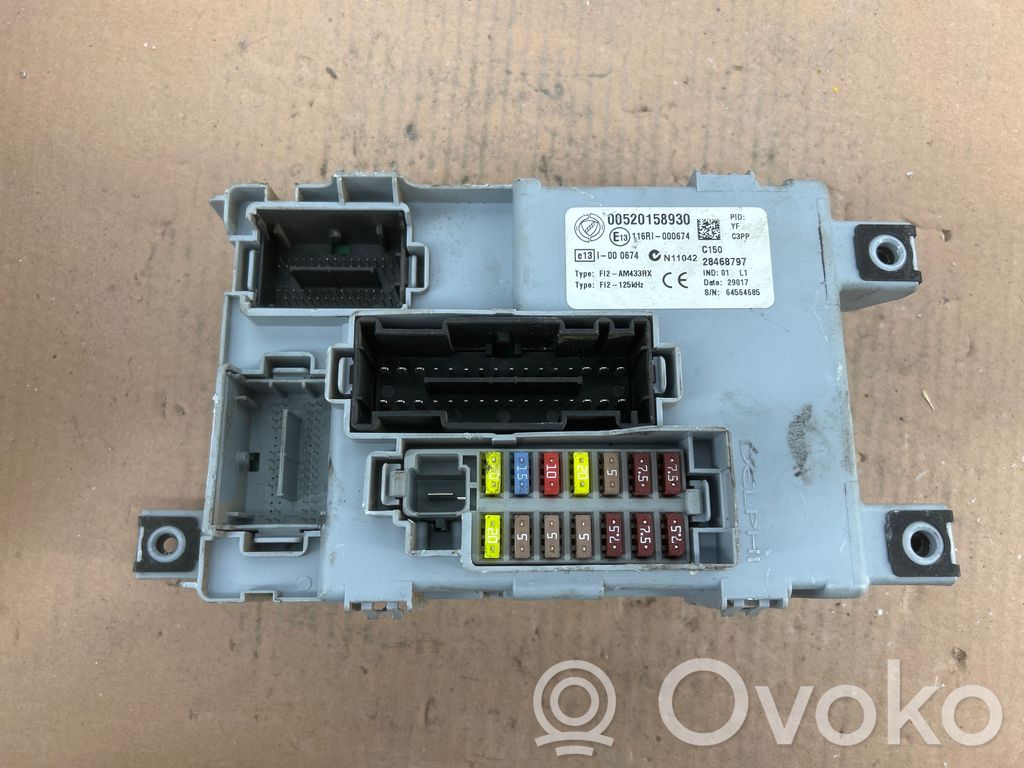 Opel Combo B Drošinātāju kaste (komplekts) 