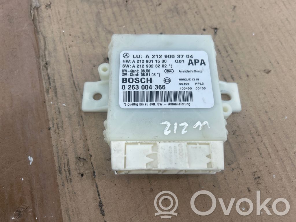 Mercedes-Benz E W212 Parking PDC control unit/module 