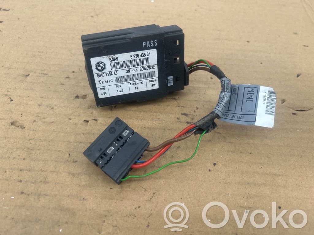 Mini Cooper Countryman R60 Seat control module 