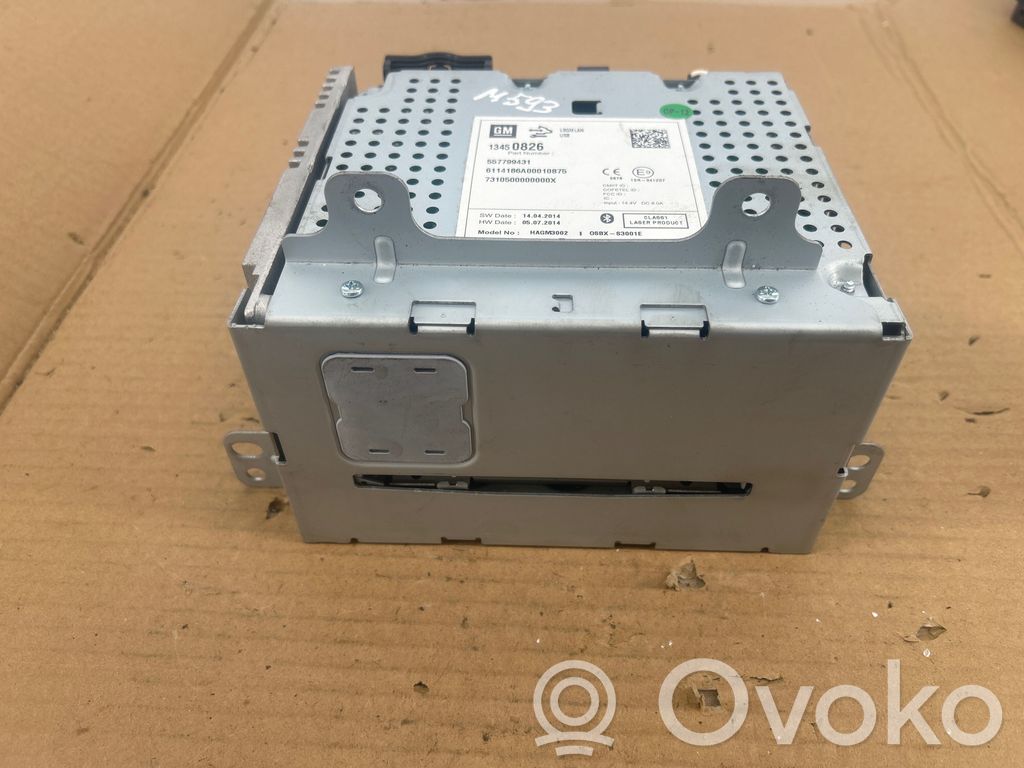 Opel Zafira C Radio/CD/DVD/GPS head unit 