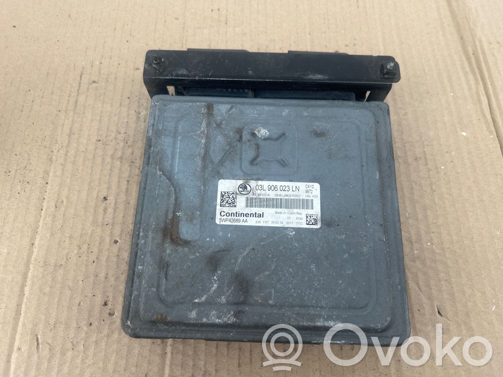 Engine control unit/module   03L906023LK,03L906023LN,5WP42689AA