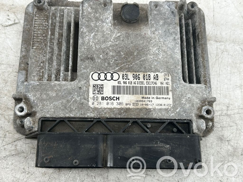 Audi A3 S3 8P Engine control unit/module 