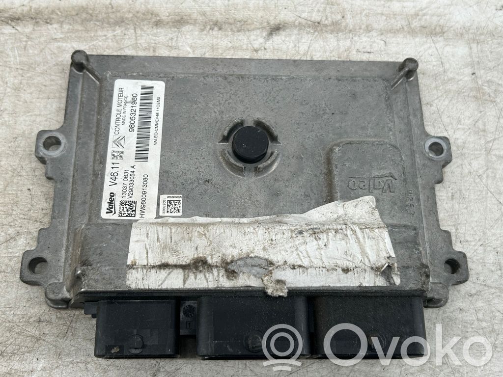 Peugeot 208 I Engine control unit/module 