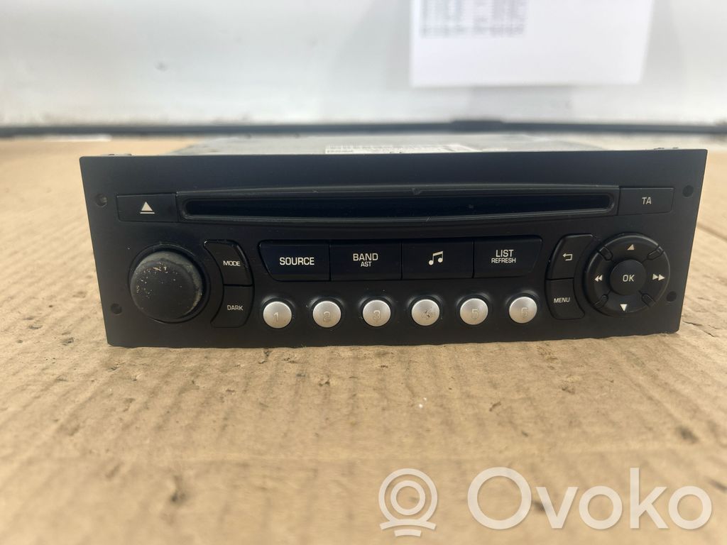 Citroen DS3 Unitate principală radio/CD/DVD/GPS 