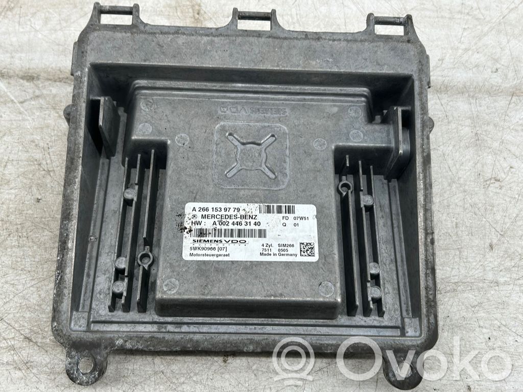 Mercedes-Benz A W169 Engine control unit/module 