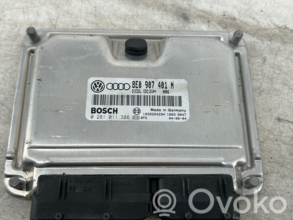 Audi A6 S6 C6 4F Engine control unit/module 
