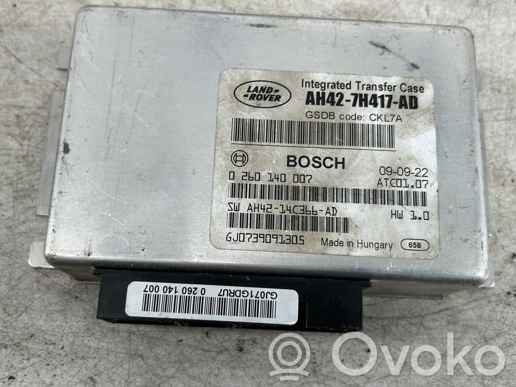 Land Rover Range Rover L322 Sterownik / Moduł skrzyni biegów 