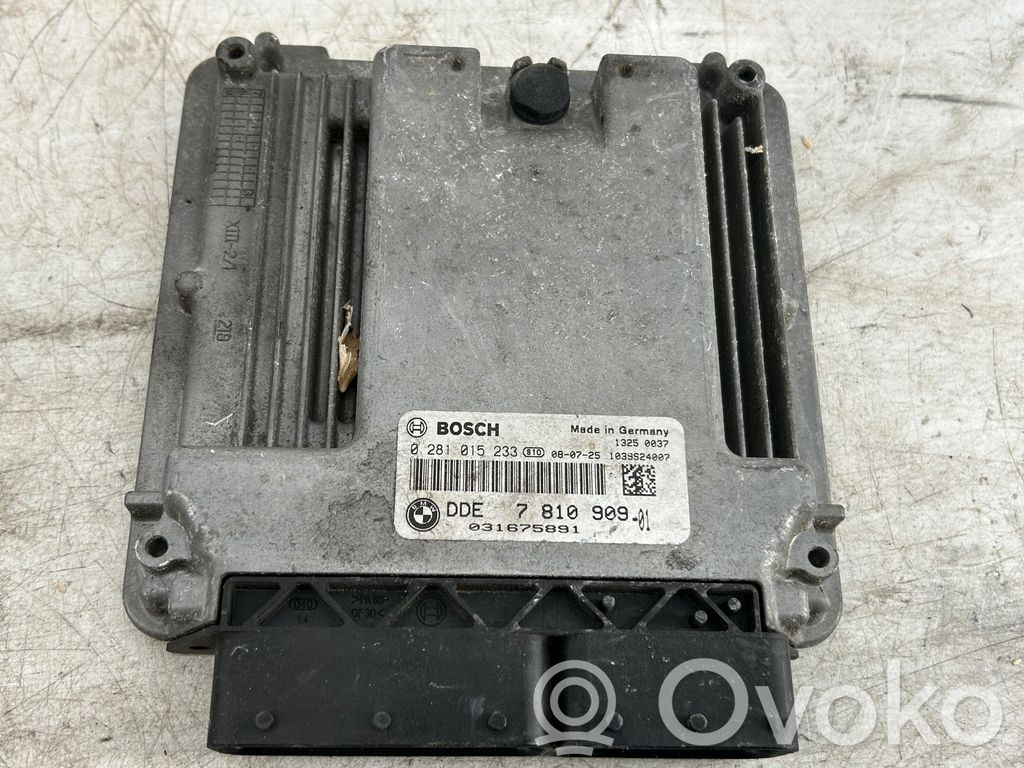 BMW 1 E81 E87 Centralina/modulo del motore 