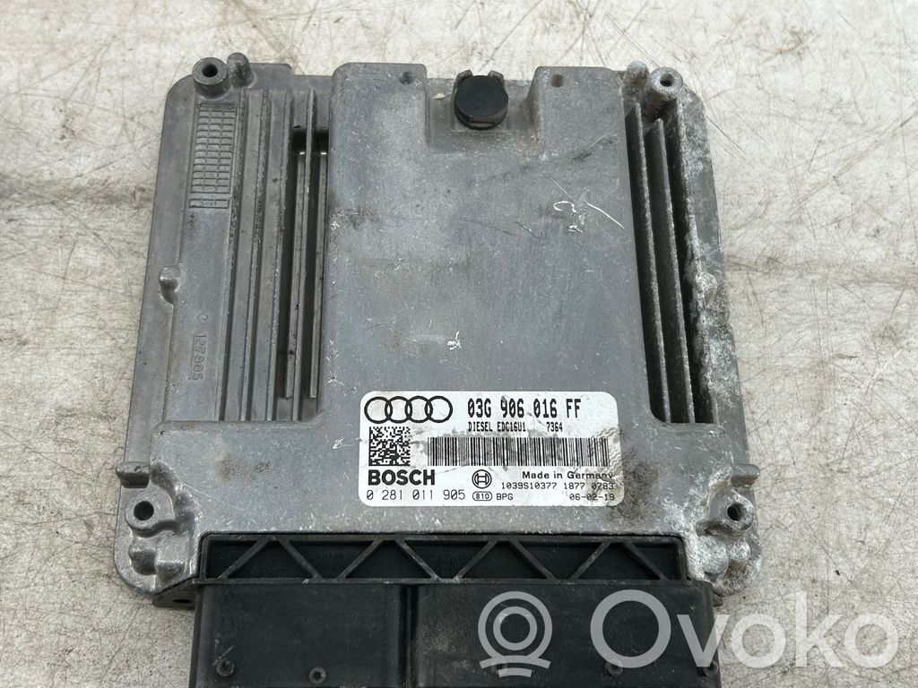 Audi A3 S3 A3 Sportback 8P Engine control unit/module 
