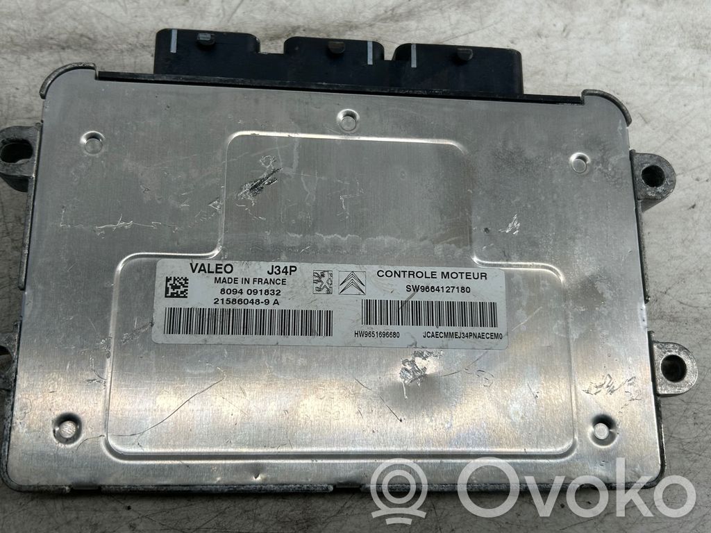 Peugeot 207 Engine control unit/module 