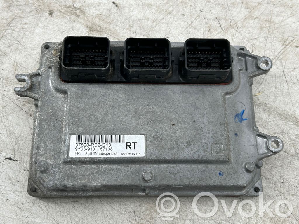 Engine control unit/module   37820RB2G13,9Y03910167108