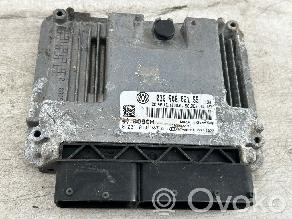 Skoda Octavia Mk2 (1Z) Engine control unit/module 