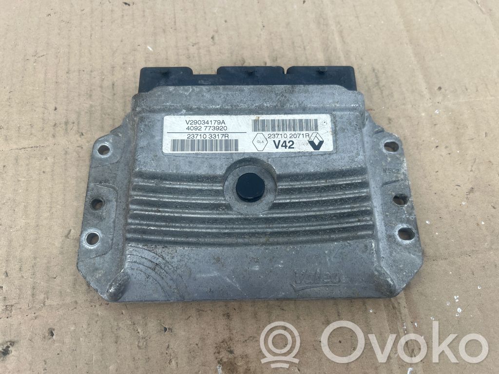 Engine control unit/module   237103317R,237102071R,V29034179A