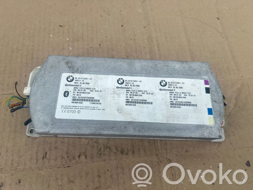 BMW 5 E60 E61 Bluetooth control unit module 