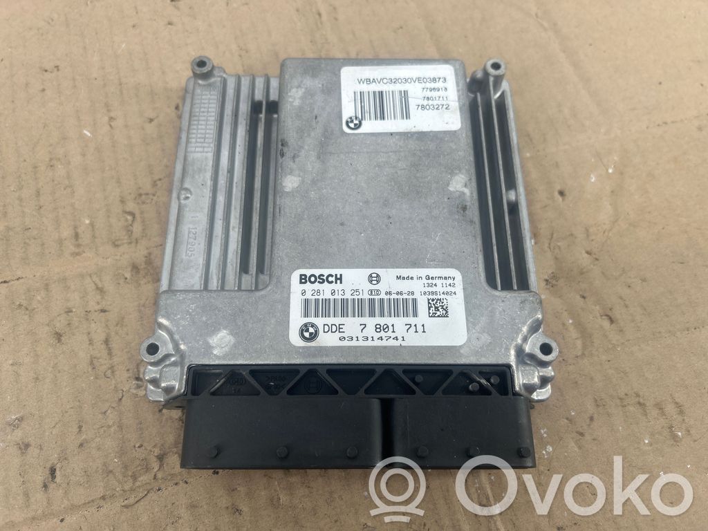 BMW 3 E90 E91 Engine control unit/module 