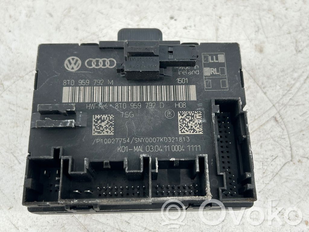 Audi A4 S4 B8 8K Türsteuergerät 