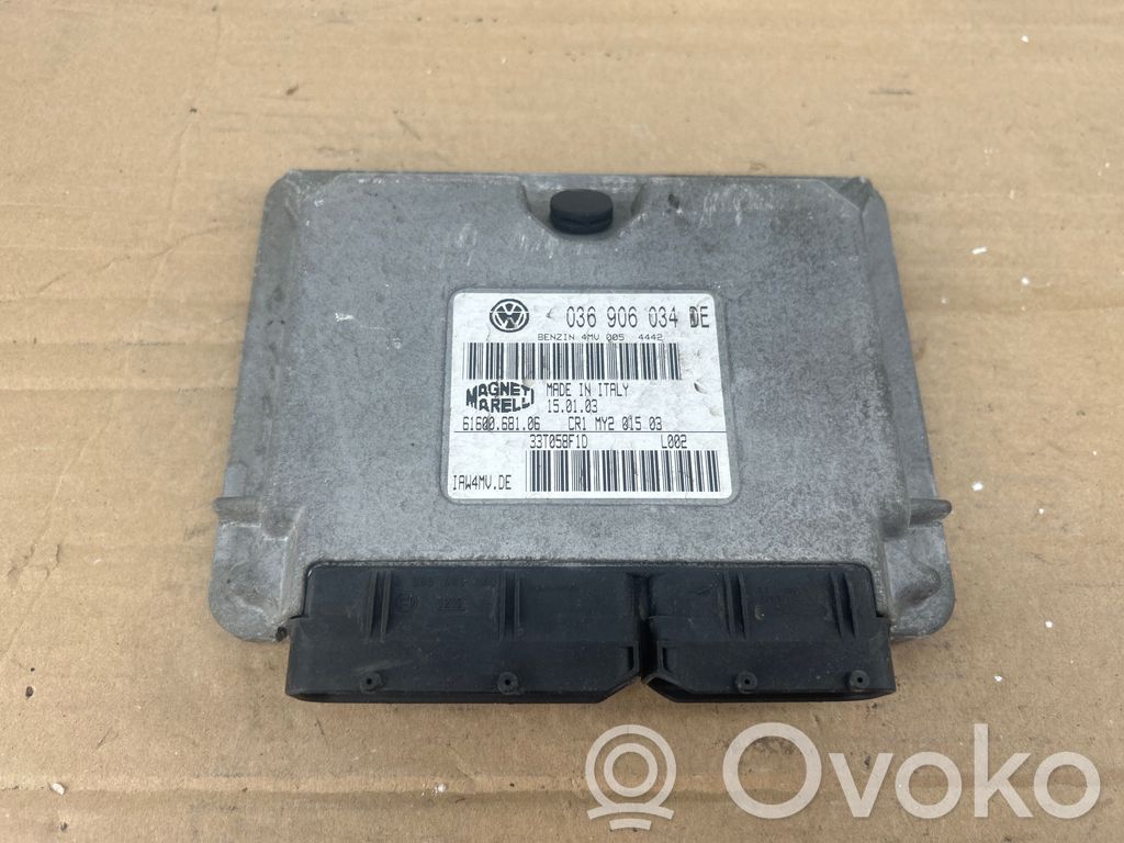 Volkswagen Polo V 6R Engine control unit/module 