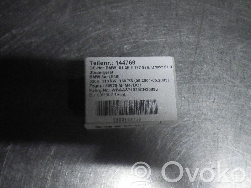 Autres unités de commande / modules   61359177976