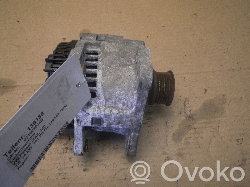 Volkswagen PASSAT B3 Ģenerators 