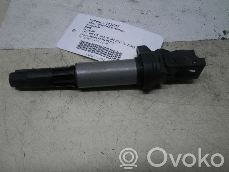 BMW 3 E46 High voltage ignition coil 