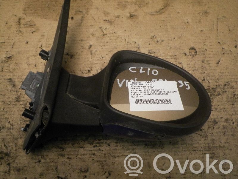 Renault Clio II Elektryczne lusterko boczne drzwi przednich 