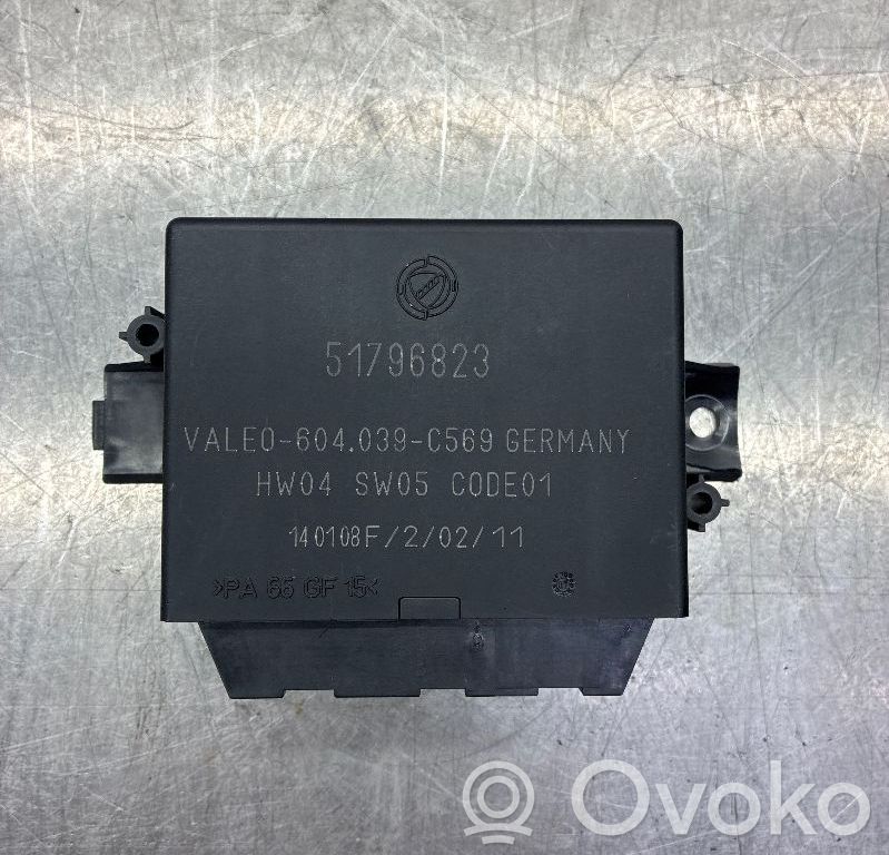 Fiat 500 Parking PDC control unit/module 