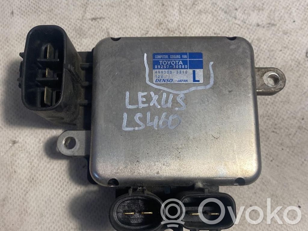 Lexus LS 460 - 600H Unidad de control del ventilador 