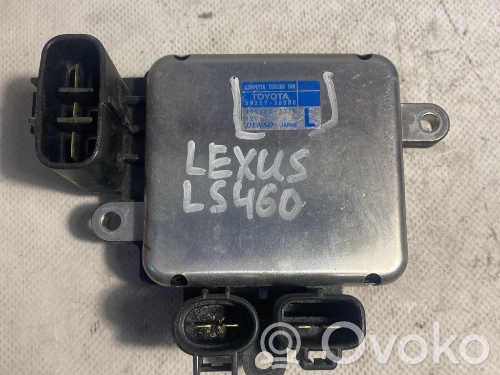 Lexus LS 460 - 600H Unidad de control del ventilador 