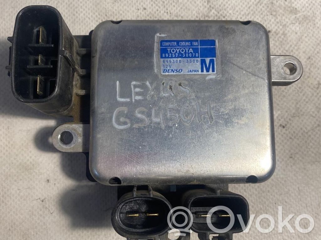 Module de commande de ventilateur   8925730070